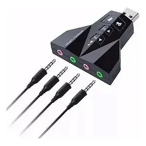 ADAPTADOR DE AUDIO USB SOUND JGL
