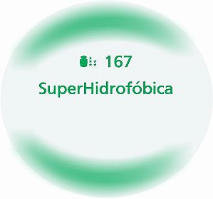 Lt 1.67 com antirreflexo superhidrofóbico