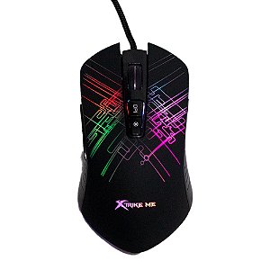 Mouse Gamer Xtrike Me RGB GM-510 - Gaming Mouse Programmable
