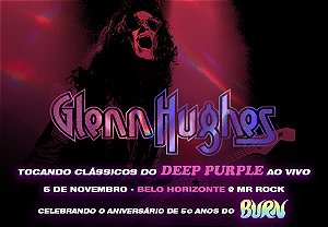 Receptivo Glenn Hughes - Belo Horizonte - 05 de novembro 2023