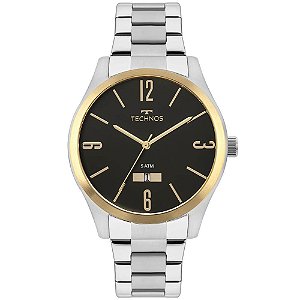 Relógio Technos Masculino Classic Steel 2115MNVS/1P