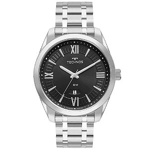 Relógio Technos Masculino Classic Steel 2115MXMS/1P