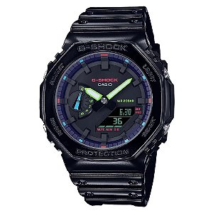 Relógio Casio G-SHOCK Carbon Core Rainbow GA-2100RGB-1ADR