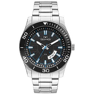 Relógio Technos Masculino Performance Racer 2115KSM/1A.