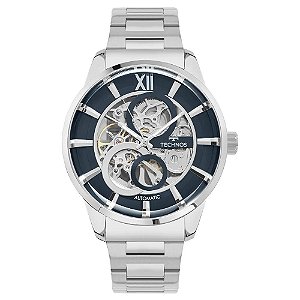 Relógio Technos Masculino Automatico Prata - G3265AZ/1A