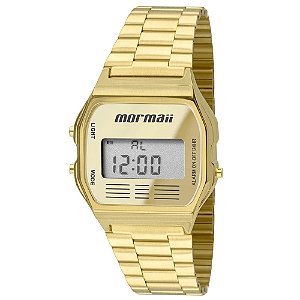 Relógio Mormaii Unissex Vintage Dourado - MOBJ3808AB/4D