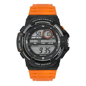 Relógio Mormaii Masculino Wave Laranja - MO03665AB/8L