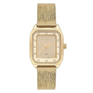 Relógio Technos Feminino Brilho Dourado - 2035NAX/1D