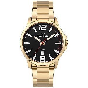 Relógio Technos Masculino Racer Dourado - 2115UCO/1P