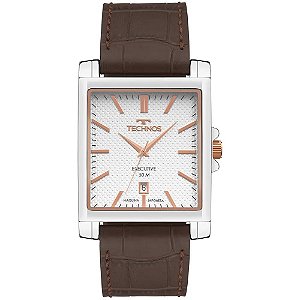 Relógio Technos Masculino Executive Prata - 2115UBW/0K