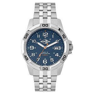 Relógio Mormaii Masculino Steel Basic Prata - MO2317AD/1A