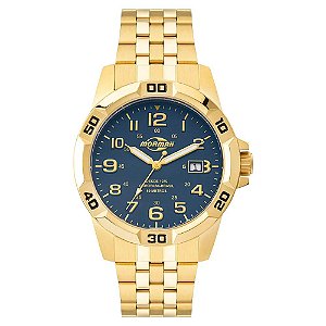 Relógio Mormaii Masculino Steel Basic Dourado - MO2317AE/1A
