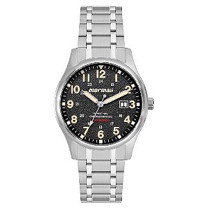Relógio Mormaii Masculino Steel Basic Prata - MO2115BT/1P
