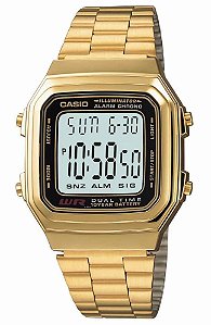 Relógio Casio Feminino Vintage A178WGA-1ADF