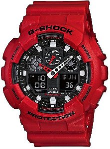 RELÓGIO CASIO MASCULINO G-SHOCK GA-100B-4ADR