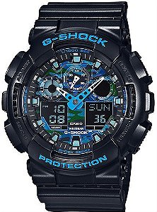 RELÓGIO CASIO MASCULINO G-SHOCK GA-100CB-1ADR