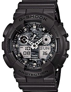 RELÓGIO CASIO MASCULINO G-SHOCK GA-100CF-8ADR