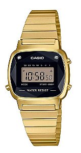 Relógio Casio Vintage LA670WGAD-1DF Diamond