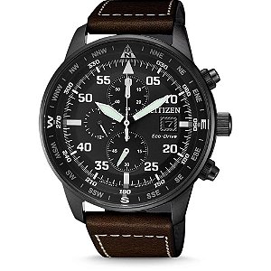 Relógio Citizen Masculino Eco-Drive Aviator TZ31132D CA0695-17E