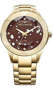Relógio Feminino Technos Com Cristais Swarovski 2039ATDTM/4M