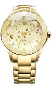 Relógio Feminino Technos Com Cristais Swarovski 2039ATDTM/4X