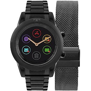 Relógio Smartwatch Technos Connect Duo Feminino P01AD/4P - Troca Pulseira