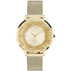 Relógio Technos Feminino Elegance Crystal 2035MLG/4X