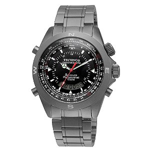 Relógio Technos Performance Skydiver Masculino T20563/1P Titanium