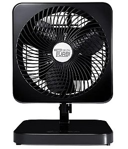 VENTILADOR MESA 40CM TURBI PRETO VENTI-DELTA