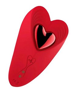 Vibrador de Calcinha com Imã - Coração via Aplicativo