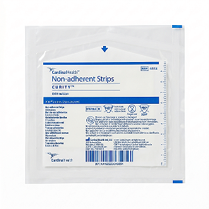 Curity, Compressa de Gaze, Não Aderente com Petrolatum, Covidien - Unidade