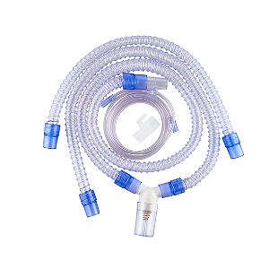 Circuito Respiratório Invasivo, Modelo Adulto ou Infantil com Válvula de Exalação Simples, MedFlex - Unidade