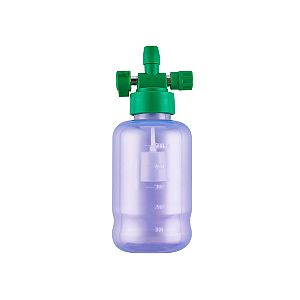 Aspirador Venturi de Oxigênio com Copo Plástico ou Vidro de 500ml, MedFlex - Unidade