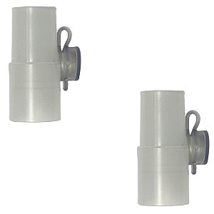 Conector MDI para Aerossol de 22M x 22F, MedFlex - Unidade