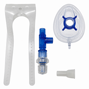 Kit EPAP Completo para Terapia Respiratória - Azul