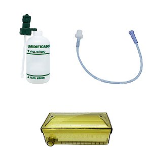 Cateter adulto infantil, Conector Uniao, Copo Umidificador, Extensão de Concentrador, Filtro Everflo