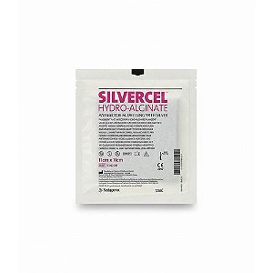 Silvercel cobertura antimicrobiana de hidroalginato com prata 11 X 11 CM