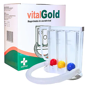 Exercitador Respiratório Vitalgold Adulto 1.2l Com Marcador Metas