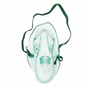 Máscara Para Oxigênio Adulto - PVC