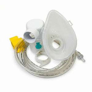 Kit Micronebulizador Ar Comprimido Máscara Adulto Infantil Para Inalação Completo