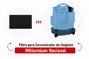 Filtro para Concentrador de Oxigênio Millennium Nacional