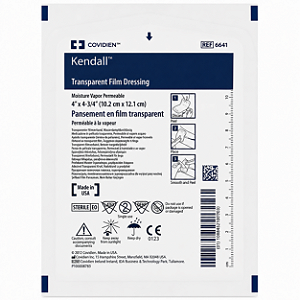 Curativo Filme Transparente Kendall 10x12cm Estéril
