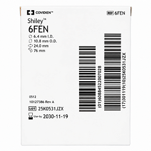 Cânula de Traqueostomia Shiley 6FEN com Cuff e Fenestra Covidien