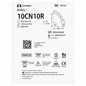 Cânula de Traqueostomia Shiley Flex 10CN10R TaperGuard Covidien