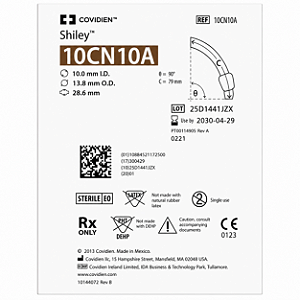 Cânula de Traqueostomia Shiley Flex 10CN10A TaperGuard Covidien