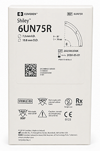 Cânula de Traqueostomia Shiley Flex 6UN75R Sem Cuff com Cânula Interna Reutilizável Covidien