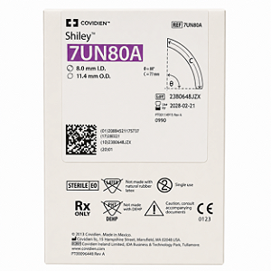 Cânula de Traqueostomia Shiley Flex 7UN80A Sem Cuff com Cânula Interna Descartável Covidien