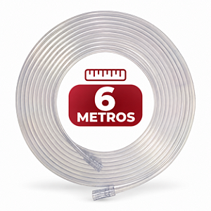 Extensão para Oxigênio em PVC - 6 Metros
