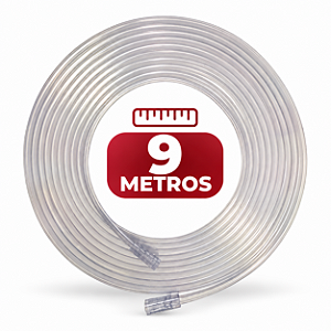 Extensão para Oxigênio em PVC - 9 Metros