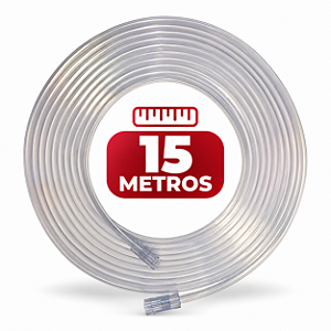 Extensão para Oxigênio em PVC - 15 Metros